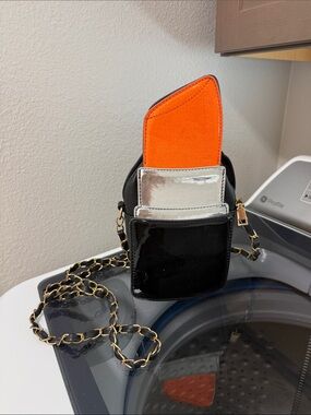 Lipstick crossbody purse
